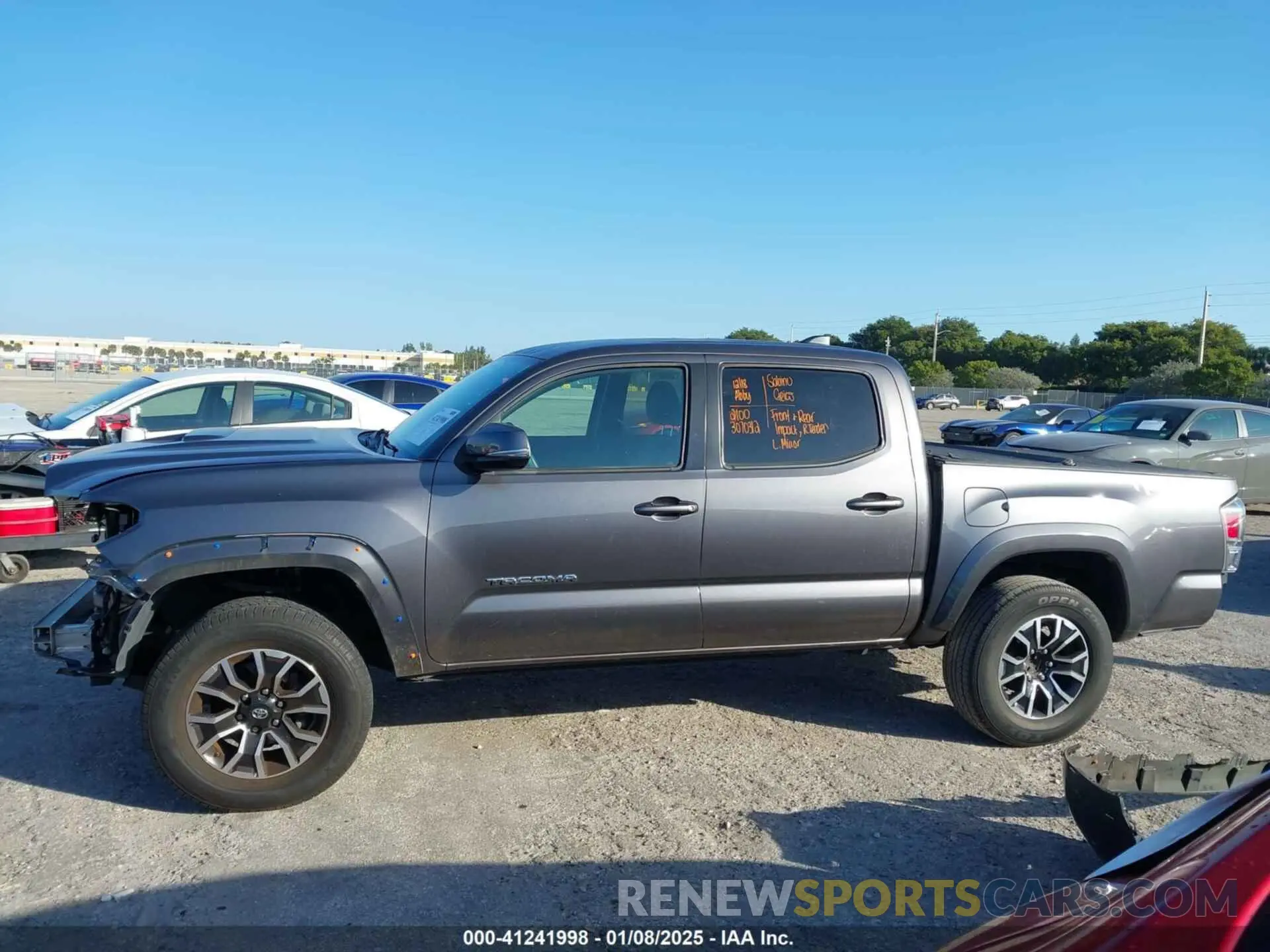 15 Photograph of a damaged car 5TFAZ5CN1MX098953 TOYOTA TACOMA 2021