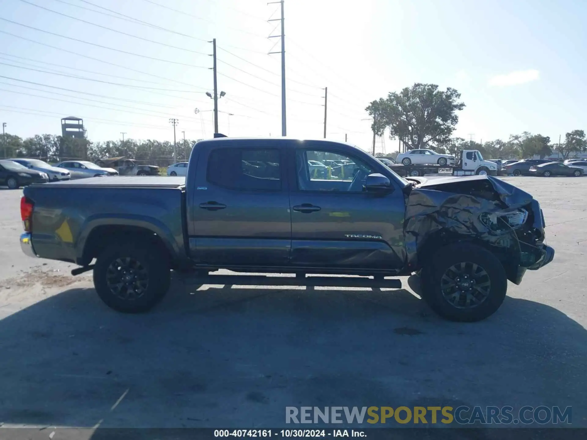 13 Photograph of a damaged car 5TFAZ5CN2MX096824 TOYOTA TACOMA 2021