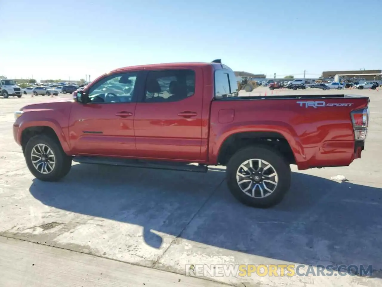 2 Photograph of a damaged car 5TFAZ5CN2MX100161 TOYOTA TACOMA 2021