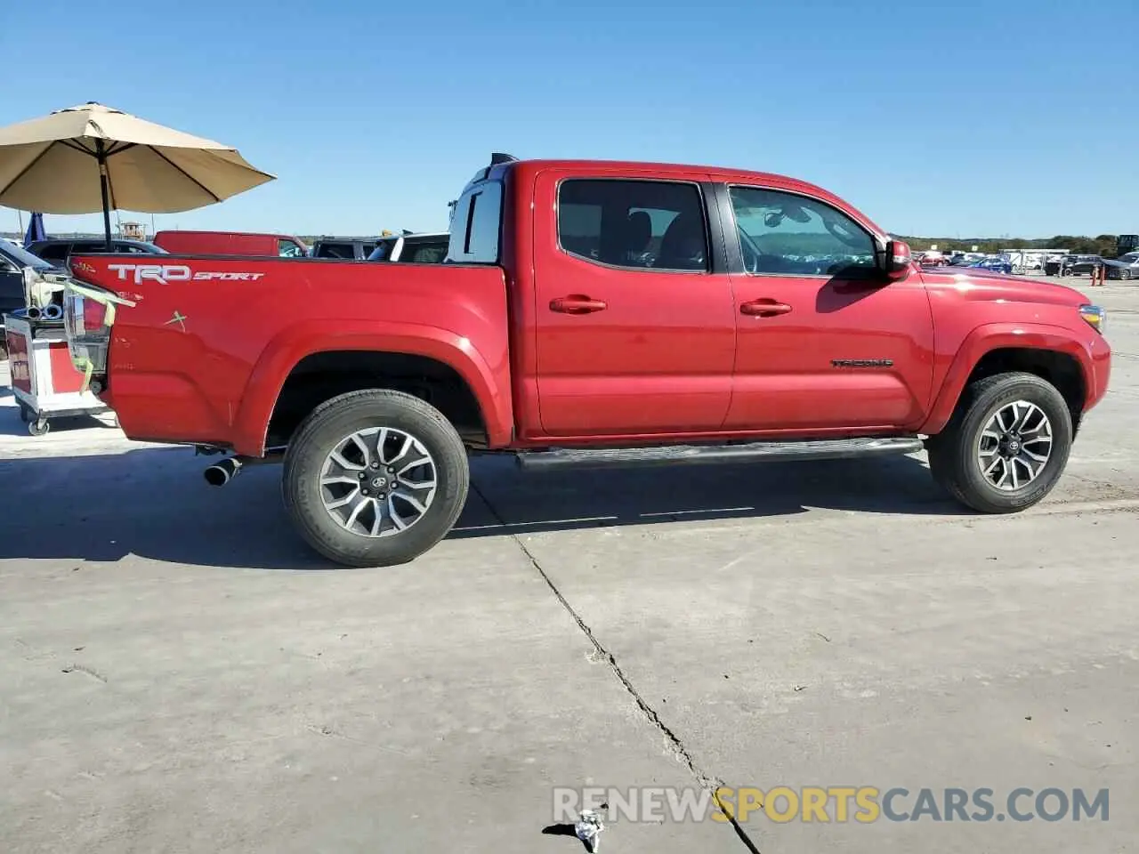 3 Photograph of a damaged car 5TFAZ5CN2MX100161 TOYOTA TACOMA 2021