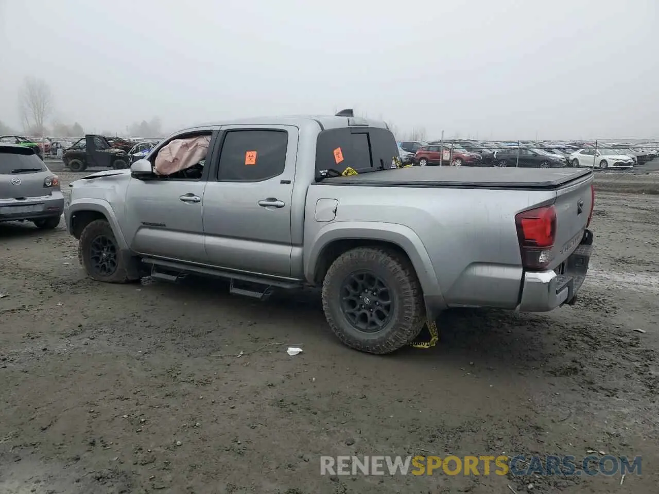 2 Photograph of a damaged car 5TFAZ5CN2MX105473 TOYOTA TACOMA 2021