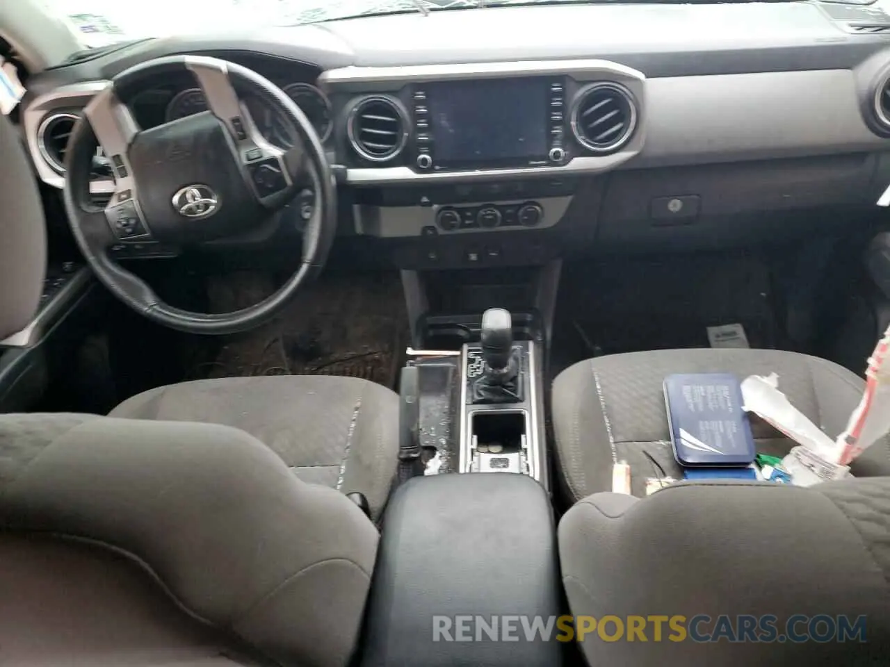 8 Photograph of a damaged car 5TFAZ5CN2MX105473 TOYOTA TACOMA 2021