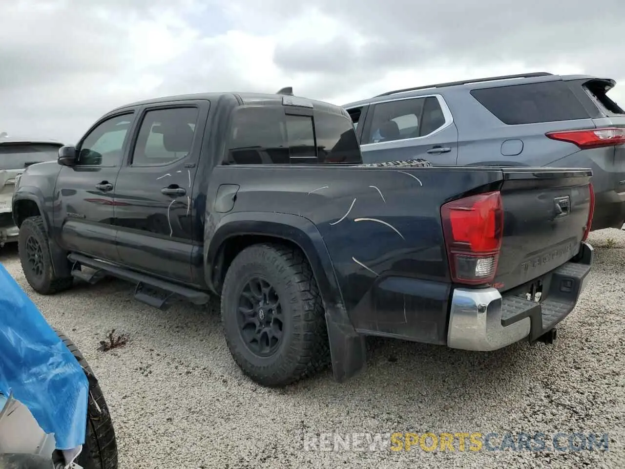 2 Photograph of a damaged car 5TFAZ5CN3MX095729 TOYOTA TACOMA 2021