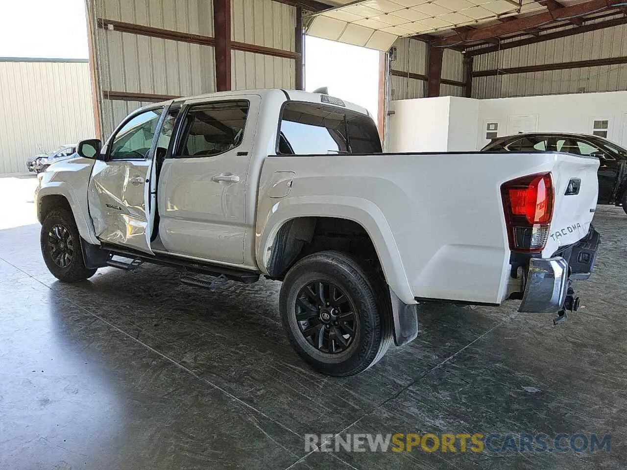 2 Photograph of a damaged car 5TFAZ5CN3MX117938 TOYOTA TACOMA 2021