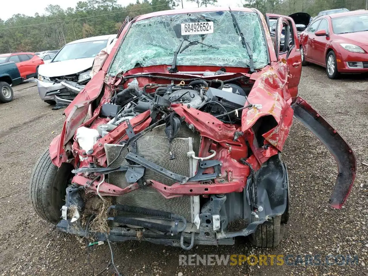 5 Photograph of a damaged car 5TFAZ5CN4MX097909 TOYOTA TACOMA 2021