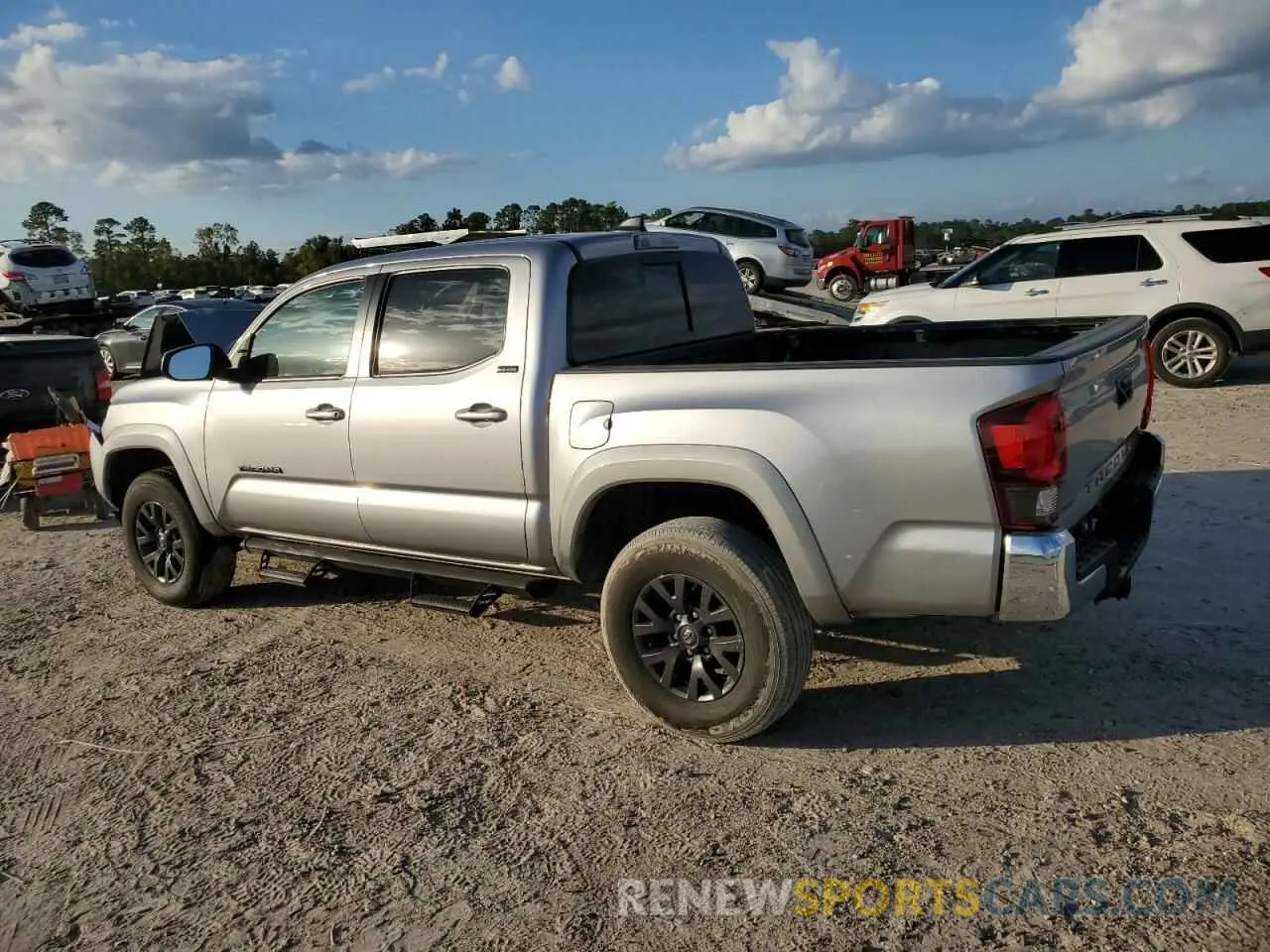 2 Photograph of a damaged car 5TFAZ5CN4MX114627 TOYOTA TACOMA 2021