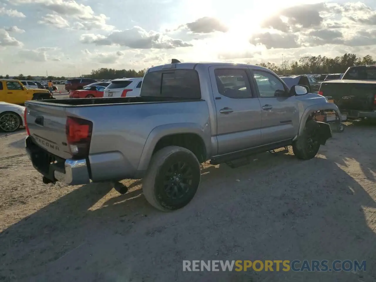 3 Photograph of a damaged car 5TFAZ5CN4MX114627 TOYOTA TACOMA 2021