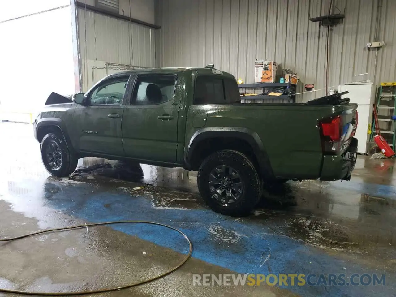 2 Photograph of a damaged car 5TFAZ5CN5MX096302 TOYOTA TACOMA 2021