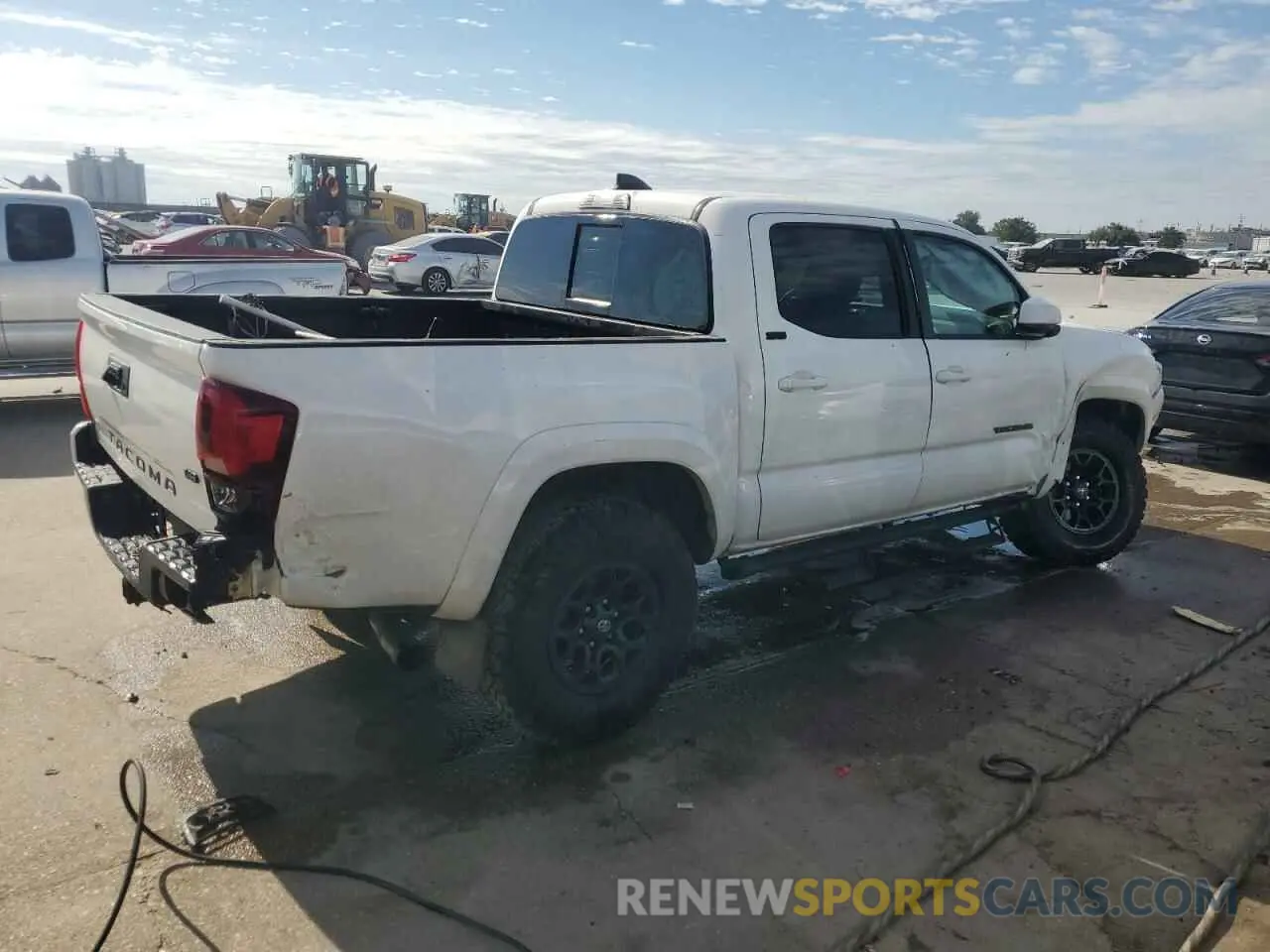 3 Photograph of a damaged car 5TFAZ5CN5MX104835 TOYOTA TACOMA 2021