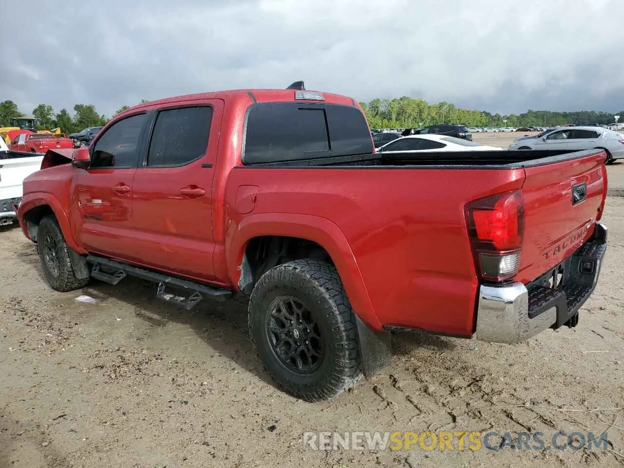 2 Photograph of a damaged car 5TFAZ5CN5MX105192 TOYOTA TACOMA 2021