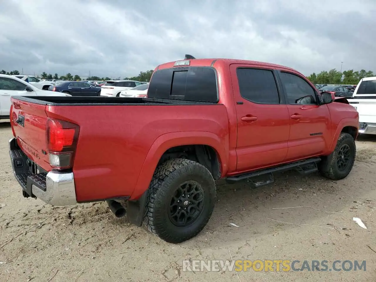 3 Photograph of a damaged car 5TFAZ5CN5MX105192 TOYOTA TACOMA 2021