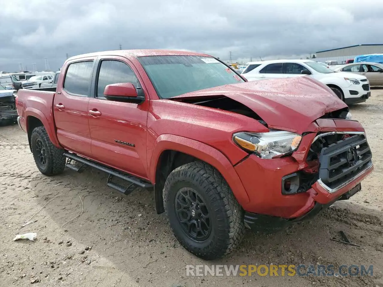 4 Photograph of a damaged car 5TFAZ5CN5MX105192 TOYOTA TACOMA 2021