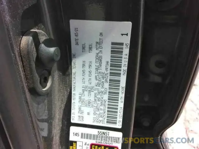 14 Photograph of a damaged car 5TFAZ5CN6MX105945 TOYOTA TACOMA 2021