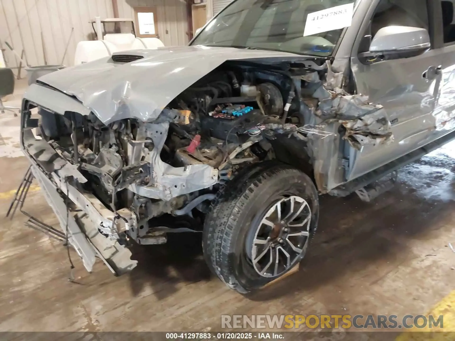 6 Photograph of a damaged car 5TFAZ5CN6MX106819 TOYOTA TACOMA 2021
