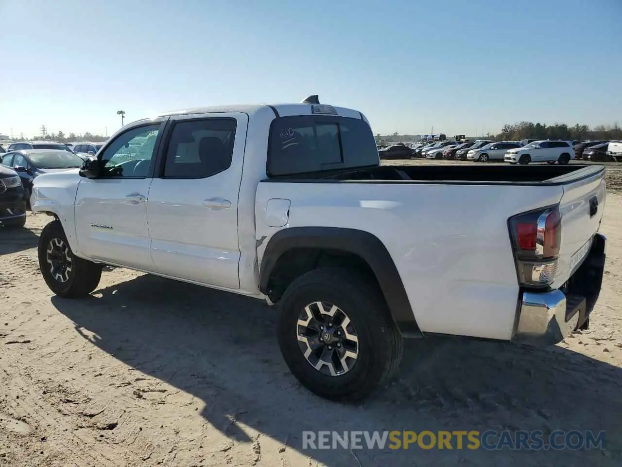 2 Photograph of a damaged car 5TFAZ5CN6MX109932 TOYOTA TACOMA 2021