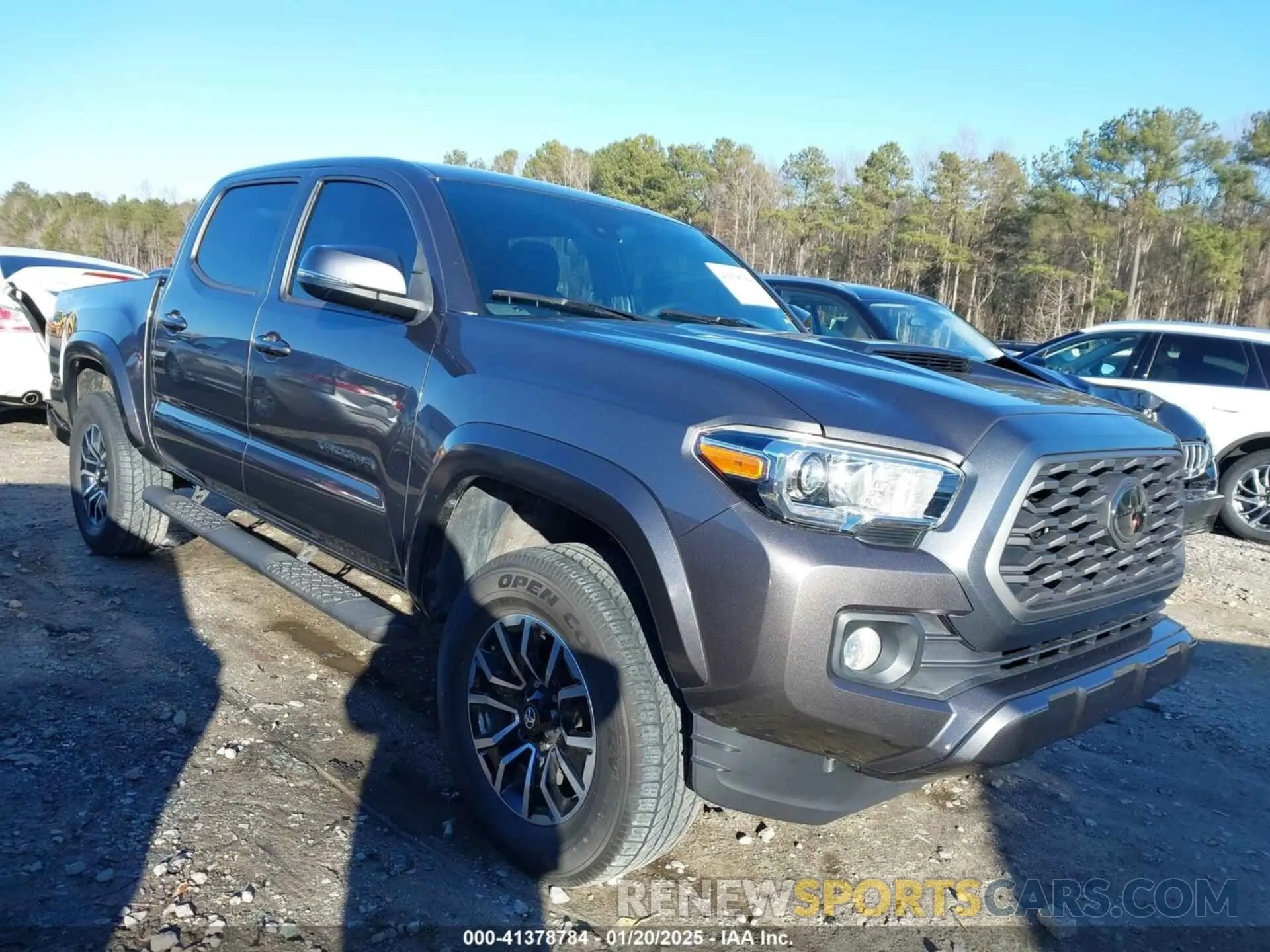 1 Photograph of a damaged car 5TFAZ5CN6MX112104 TOYOTA TACOMA 2021