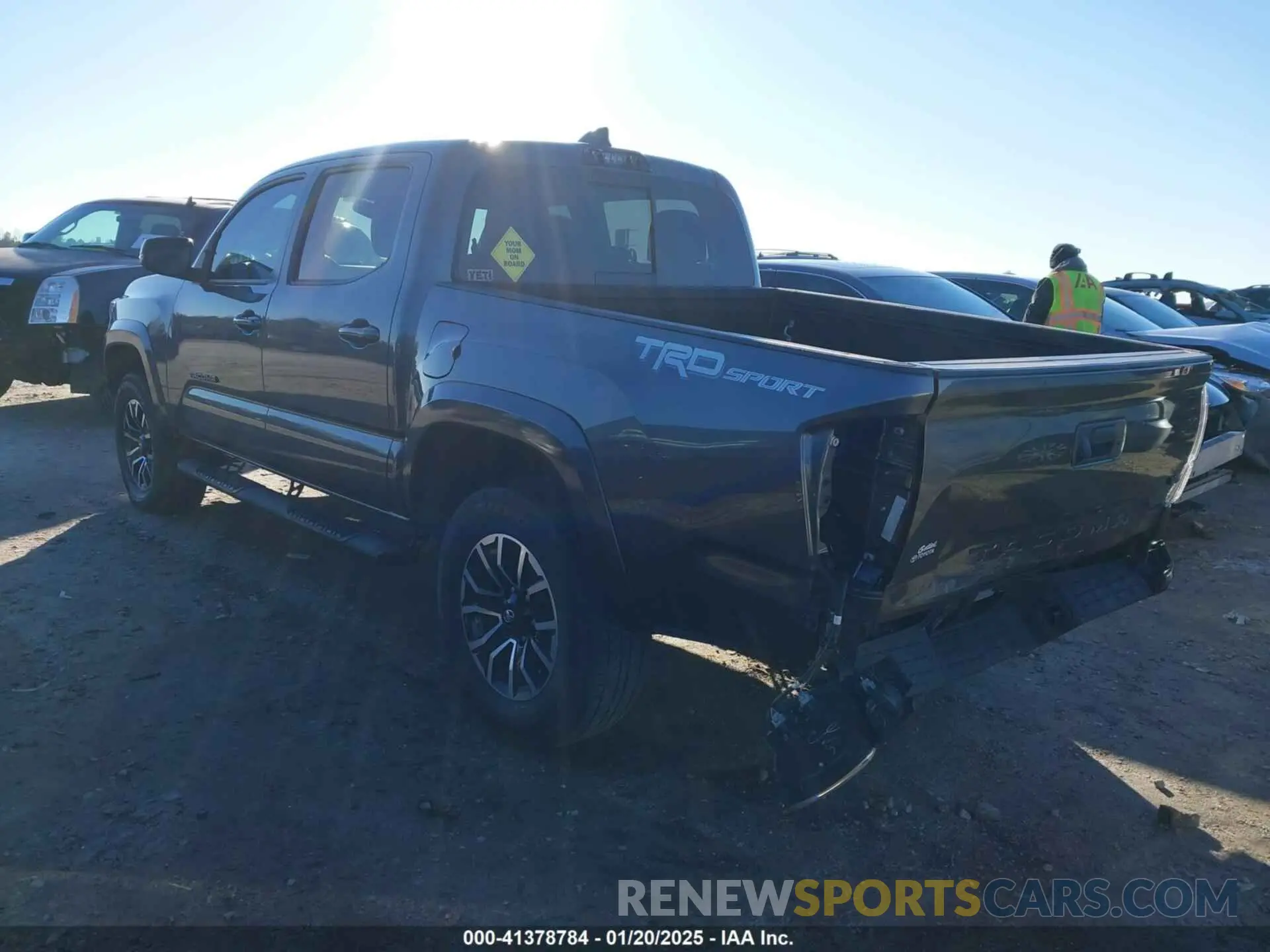 3 Photograph of a damaged car 5TFAZ5CN6MX112104 TOYOTA TACOMA 2021