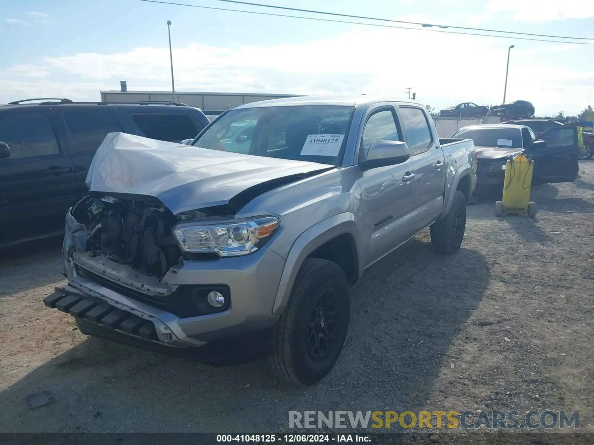 2 Фотография поврежденного автомобиля 5TFAZ5CN6MX115861 TOYOTA TACOMA 2021