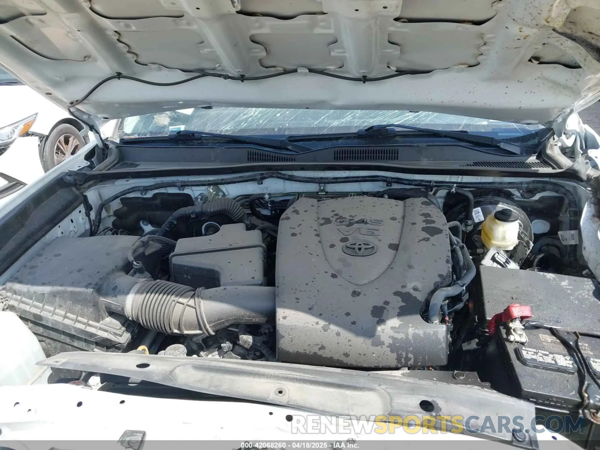 10 Photograph of a damaged car 5TFAZ5CN7MX100687 TOYOTA TACOMA 2021