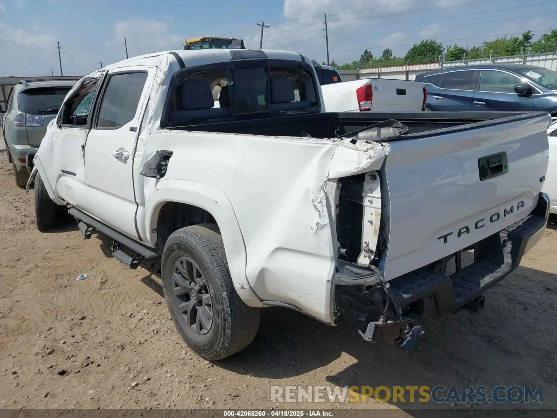 3 Photograph of a damaged car 5TFAZ5CN7MX100687 TOYOTA TACOMA 2021