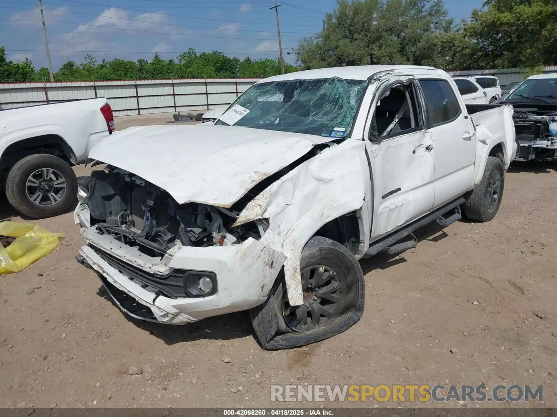 6 Photograph of a damaged car 5TFAZ5CN7MX100687 TOYOTA TACOMA 2021