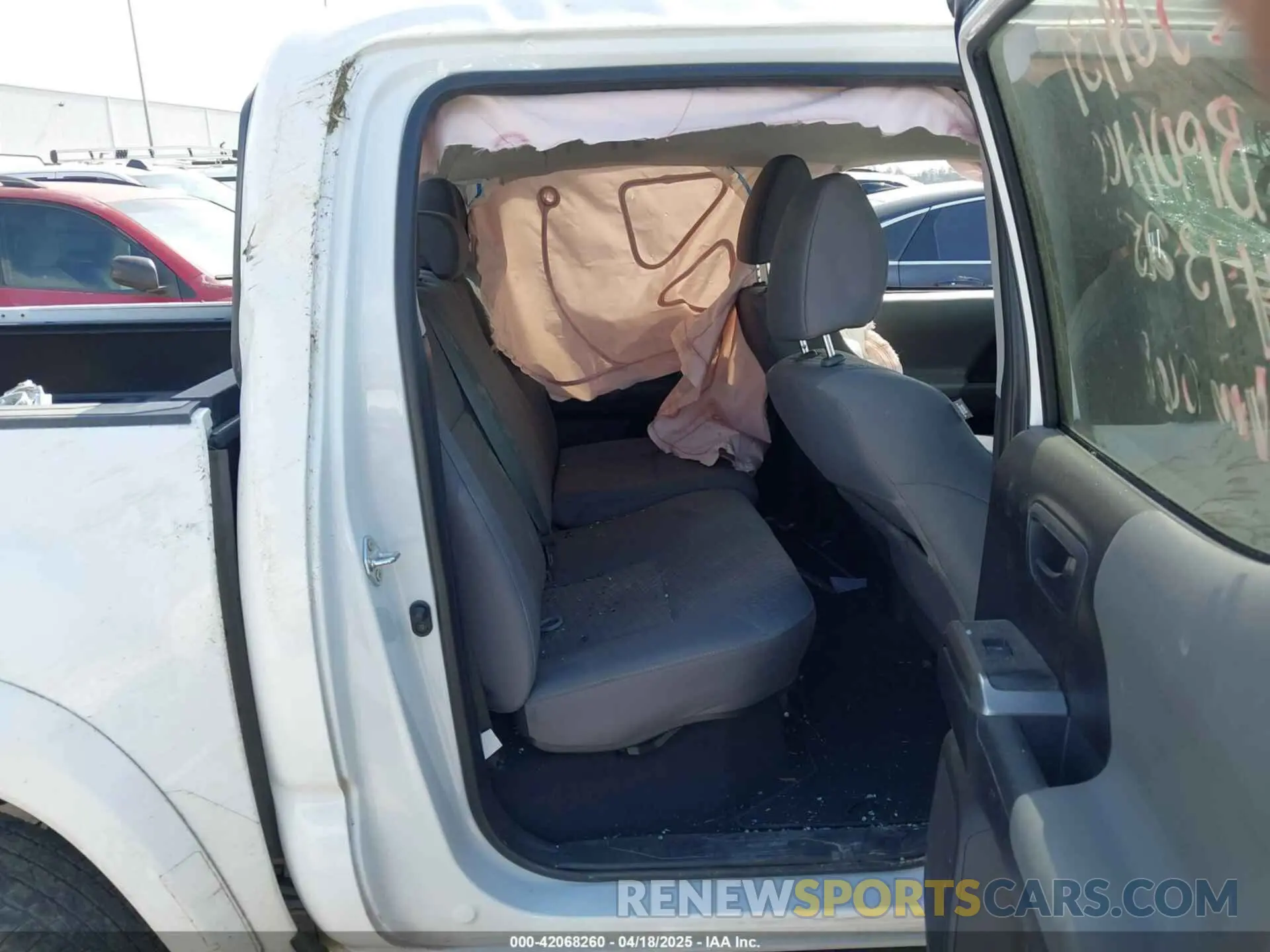 8 Photograph of a damaged car 5TFAZ5CN7MX100687 TOYOTA TACOMA 2021