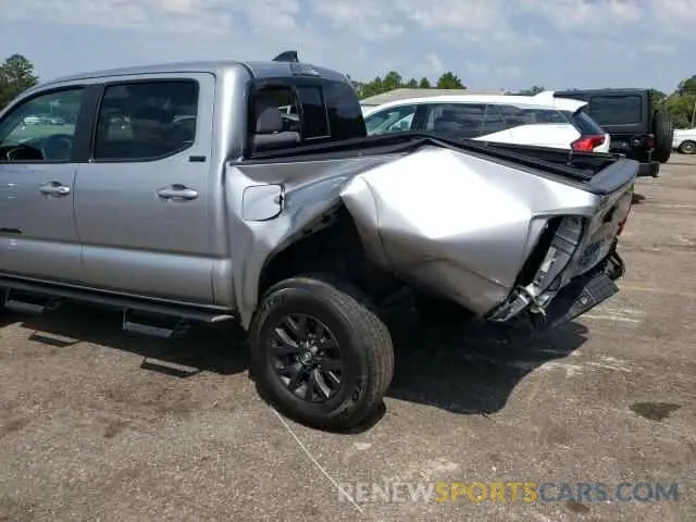 9 Photograph of a damaged car 5TFAZ5CN8MX114419 TOYOTA TACOMA 2021