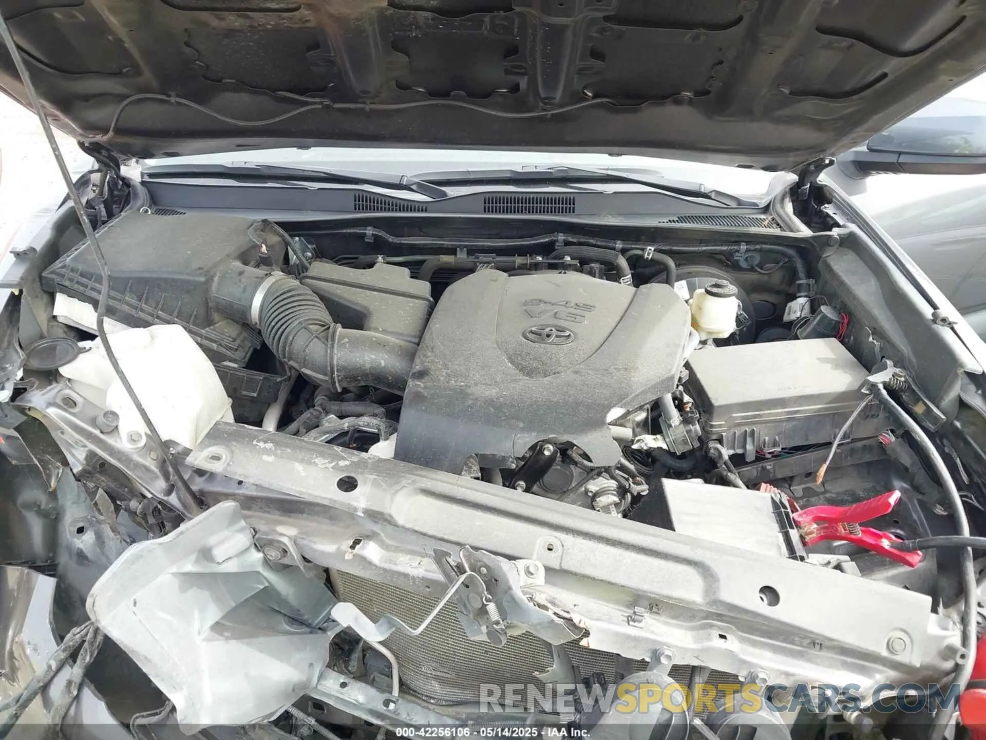10 Photograph of a damaged car 5TFAZ5CN9MX105504 TOYOTA TACOMA 2021