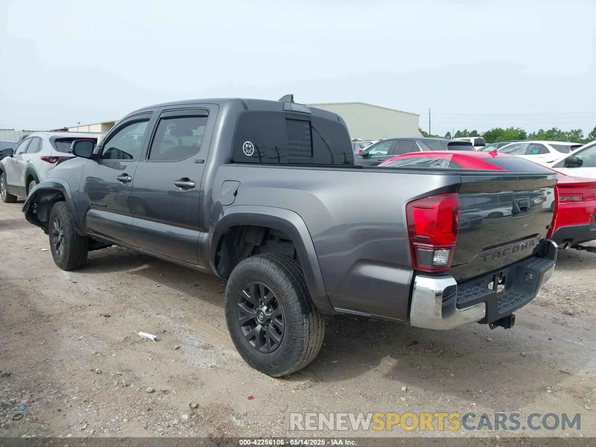 3 Photograph of a damaged car 5TFAZ5CN9MX105504 TOYOTA TACOMA 2021