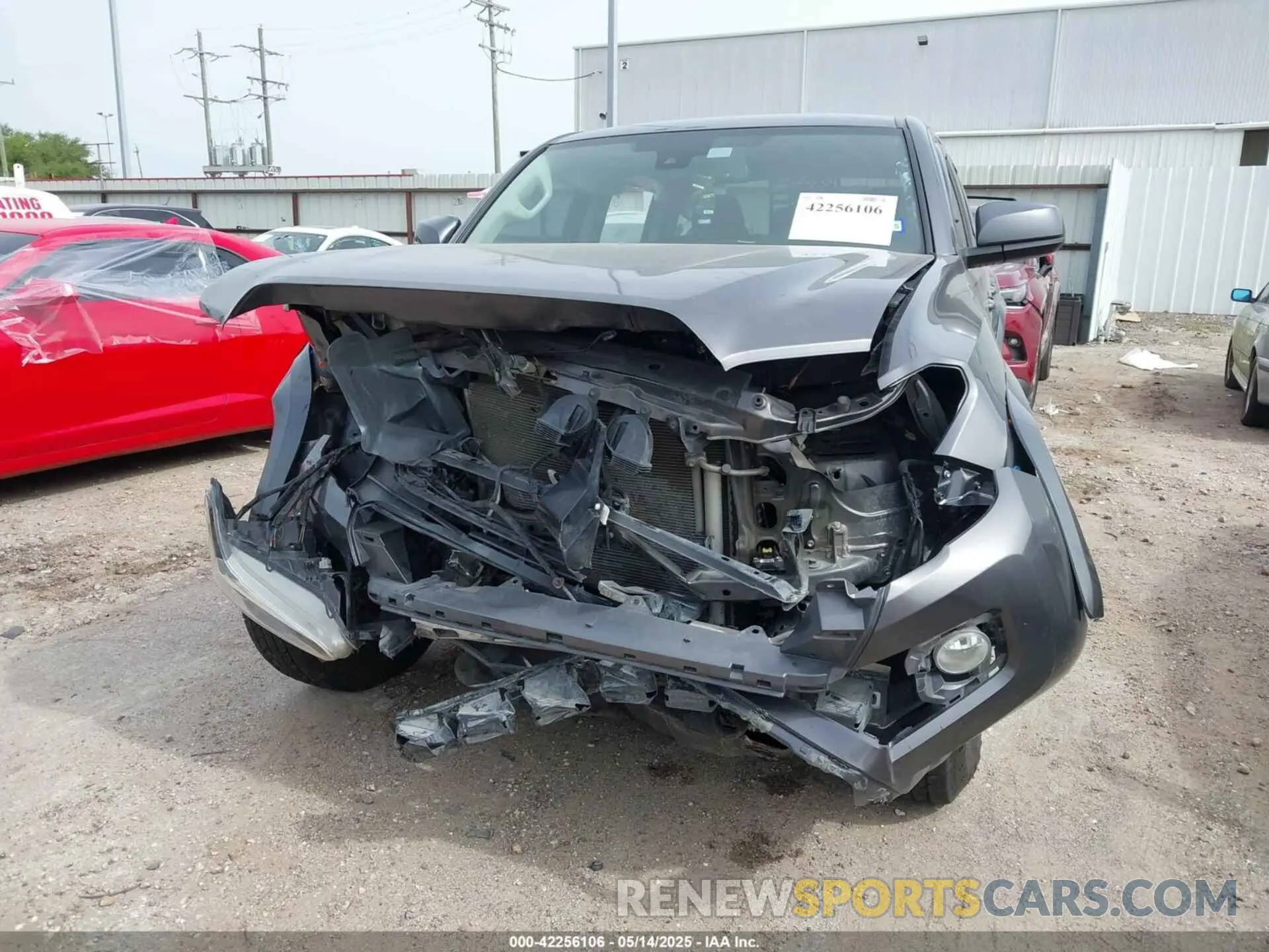 6 Photograph of a damaged car 5TFAZ5CN9MX105504 TOYOTA TACOMA 2021