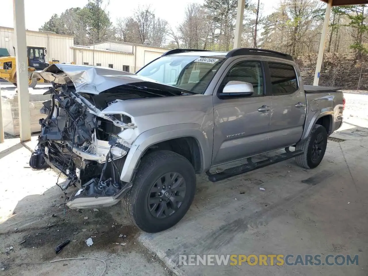 1 Фотография поврежденного автомобиля 5TFAZ5CN9MX107916 TOYOTA TACOMA 2021