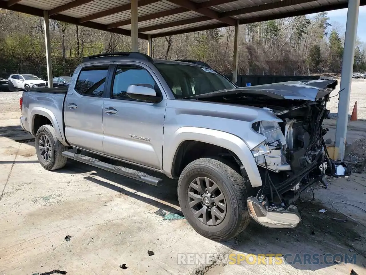 4 Фотография поврежденного автомобиля 5TFAZ5CN9MX107916 TOYOTA TACOMA 2021