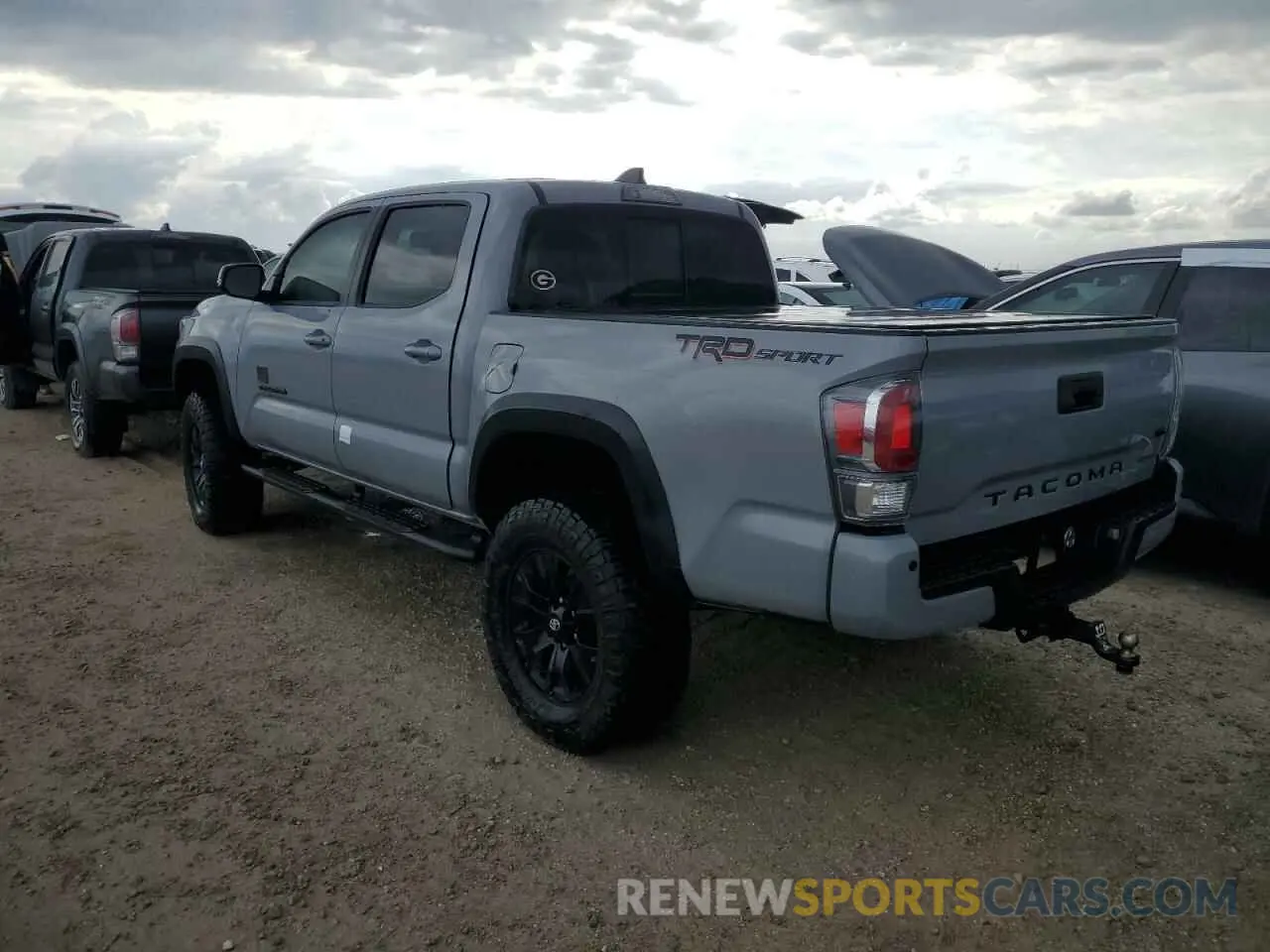 2 Photograph of a damaged car 5TFAZ5CNXMX108492 TOYOTA TACOMA 2021