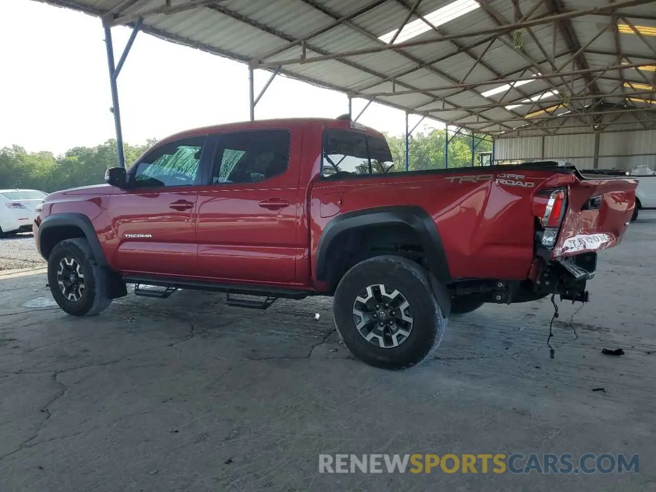 2 Фотография поврежденного автомобиля 5TFAZ5CNXMX114132 TOYOTA TACOMA 2021