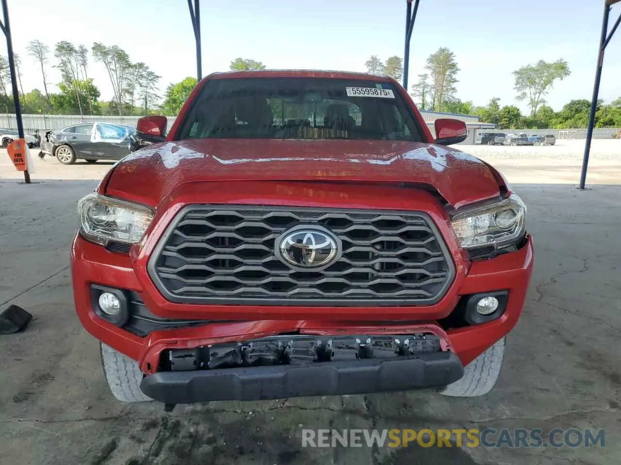 5 Фотография поврежденного автомобиля 5TFAZ5CNXMX114132 TOYOTA TACOMA 2021