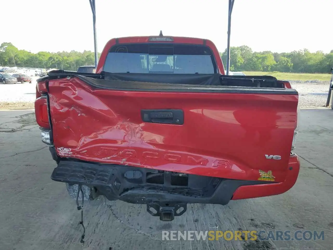 6 Фотография поврежденного автомобиля 5TFAZ5CNXMX114132 TOYOTA TACOMA 2021