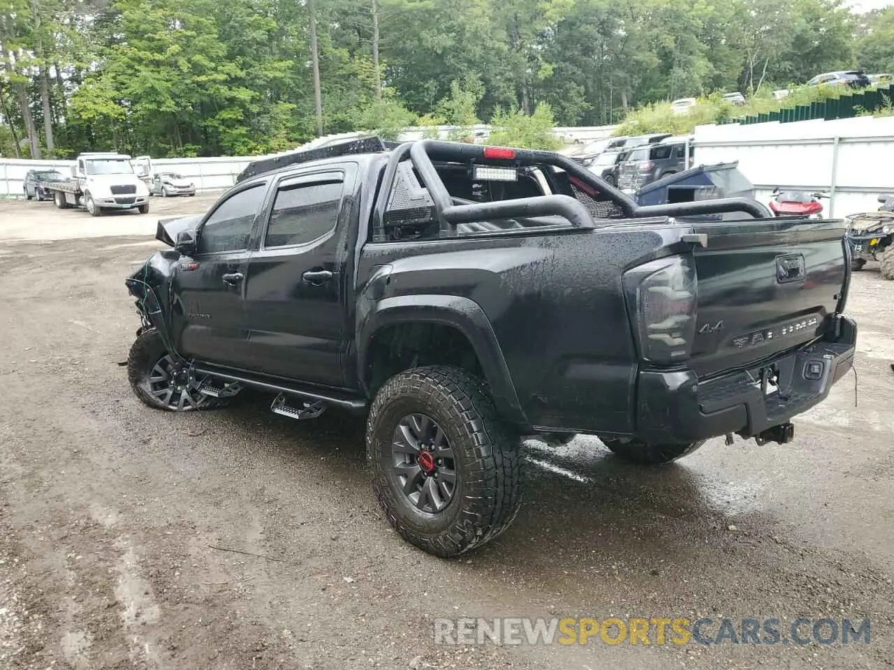 2 Фотография поврежденного автомобиля 5TFCZ5AN0MX279974 TOYOTA TACOMA 2021