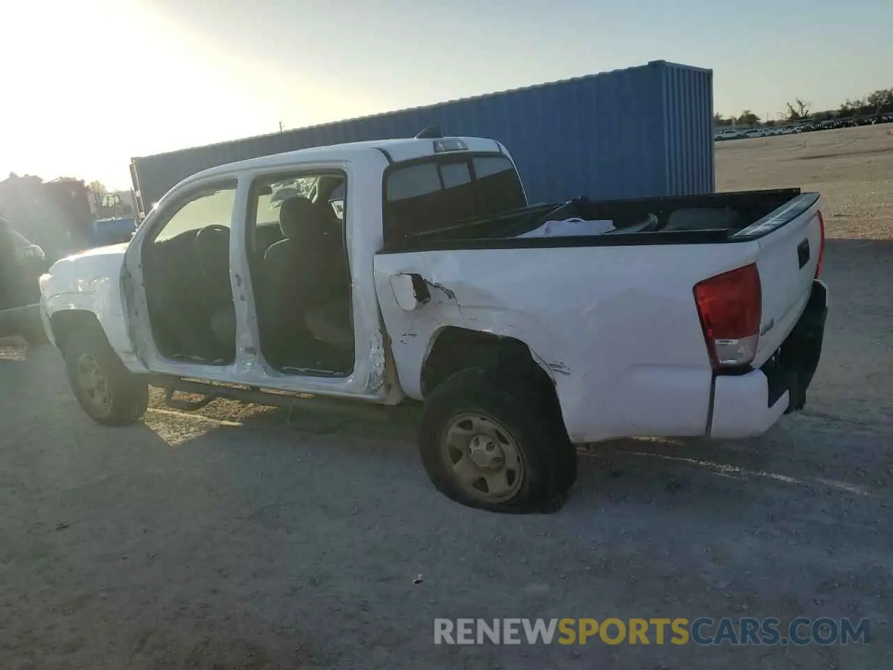 2 Photograph of a damaged car 5TFCZ5AN1MX269941 TOYOTA TACOMA 2021