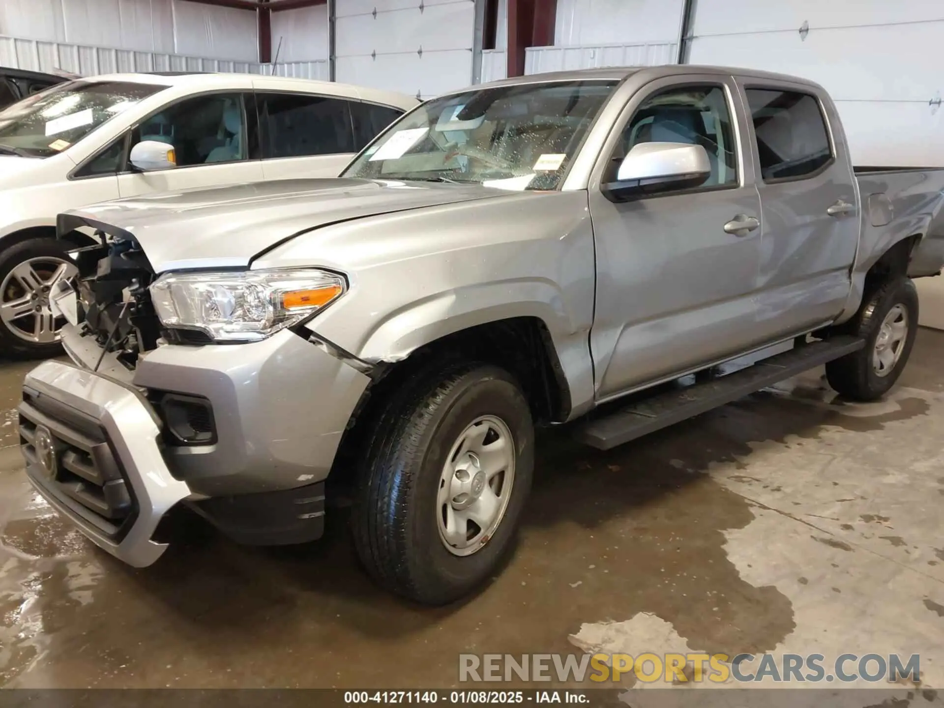 2 Photograph of a damaged car 5TFCZ5AN1MX280843 TOYOTA TACOMA 2021