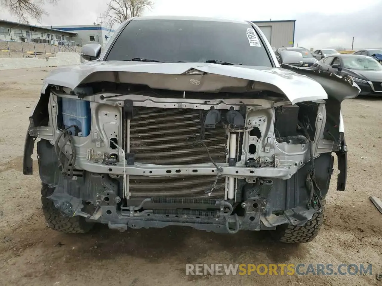 5 Photograph of a damaged car 5TFCZ5AN2MX244384 TOYOTA TACOMA 2021