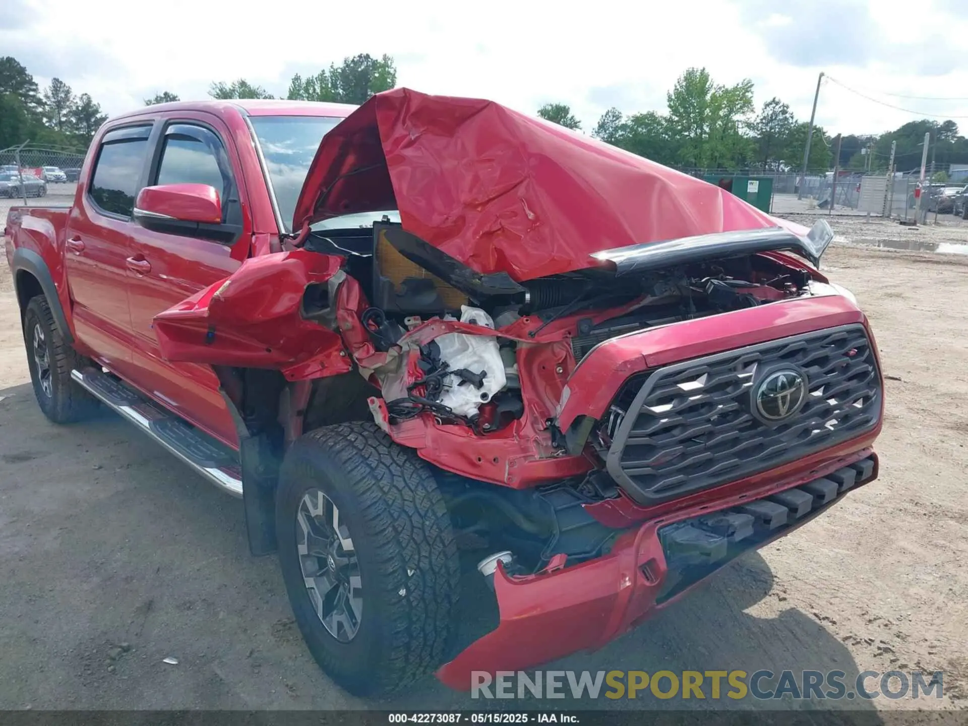 6 Photograph of a damaged car 5TFCZ5AN2MX263159 TOYOTA TACOMA 2021