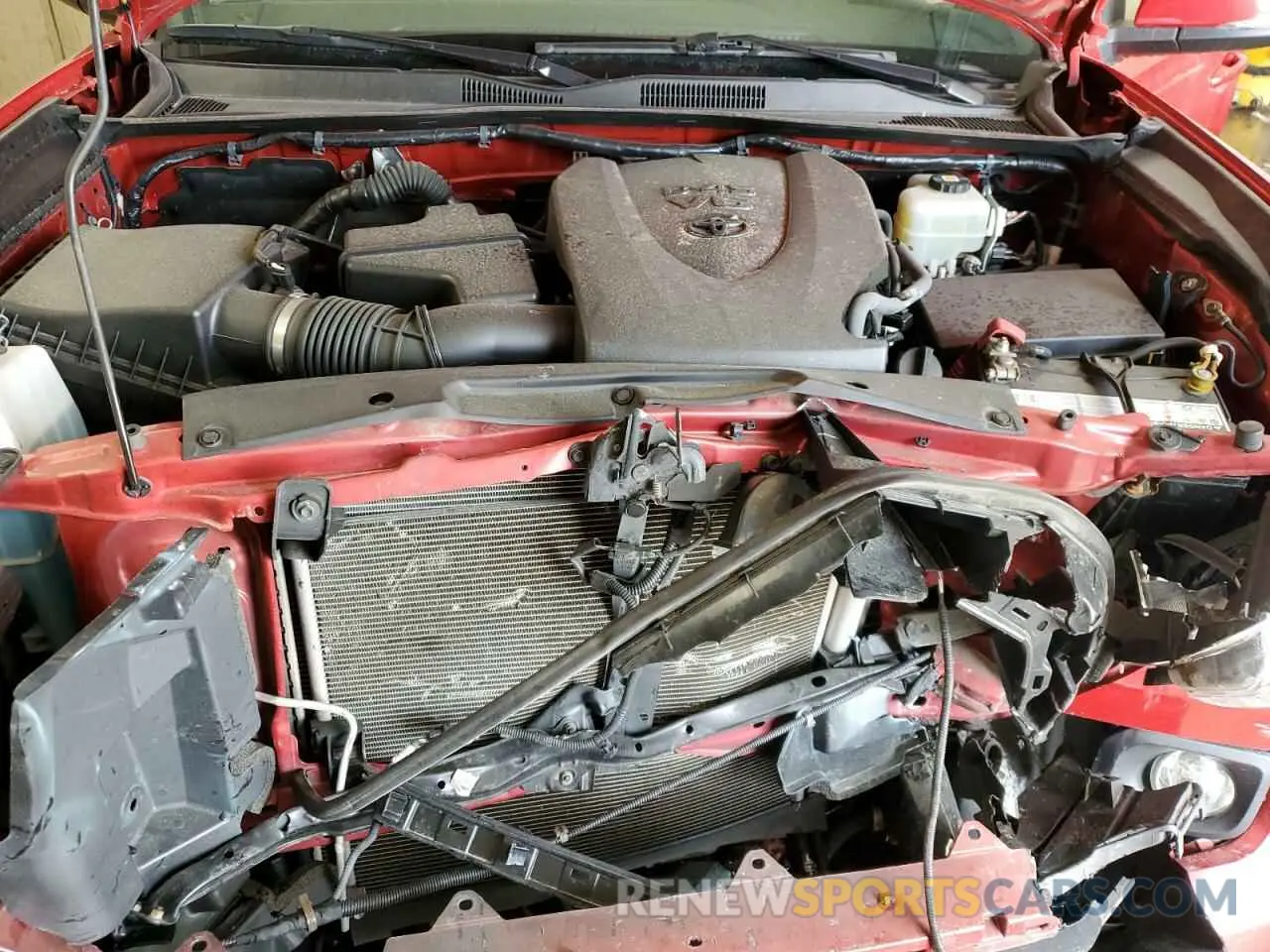 11 Фотография поврежденного автомобиля 5TFCZ5AN2MX264148 TOYOTA TACOMA 2021