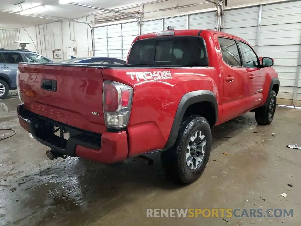 3 Фотография поврежденного автомобиля 5TFCZ5AN2MX264148 TOYOTA TACOMA 2021