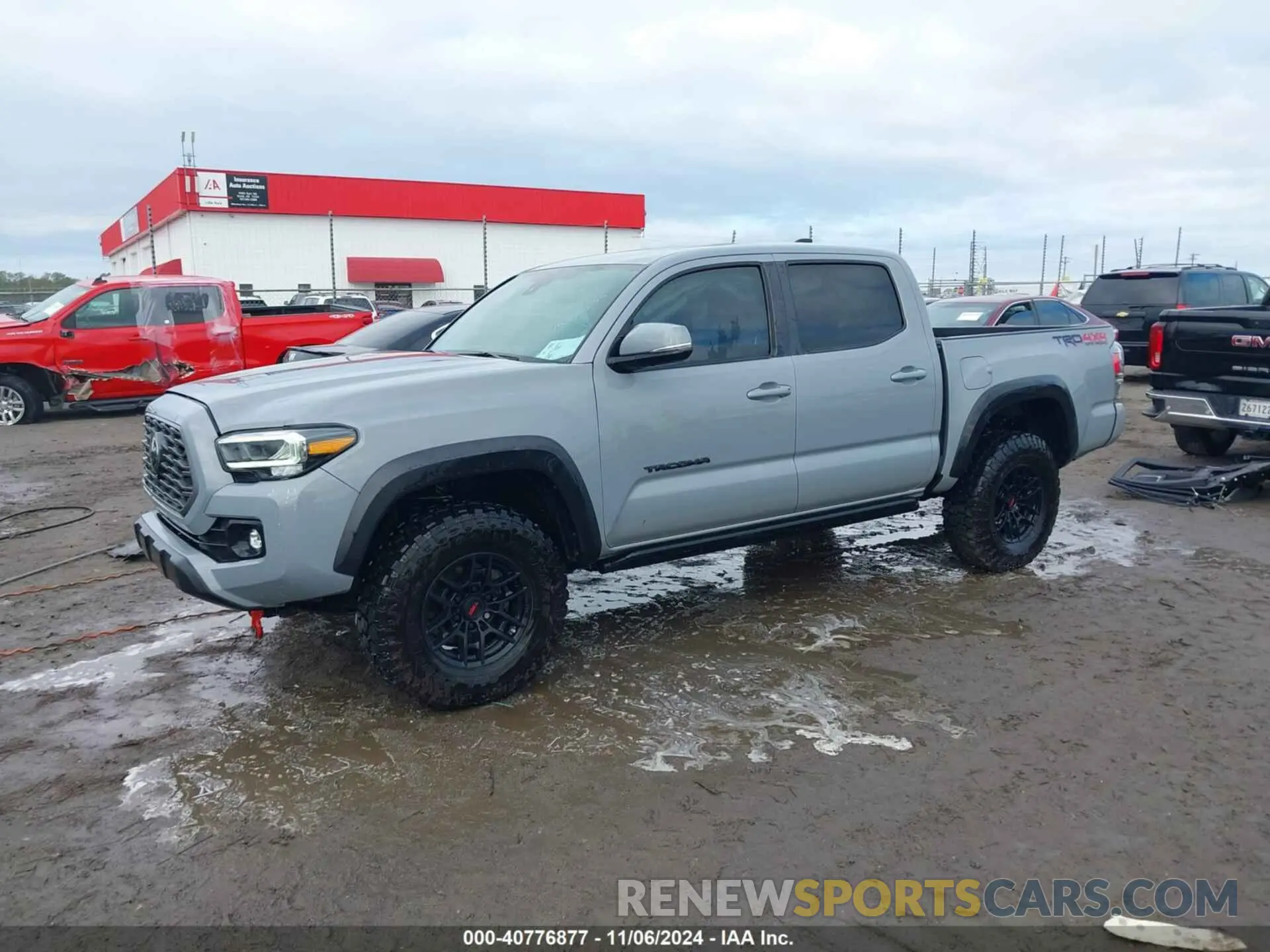2 Photograph of a damaged car 5TFCZ5AN4MX254155 TOYOTA TACOMA 2021