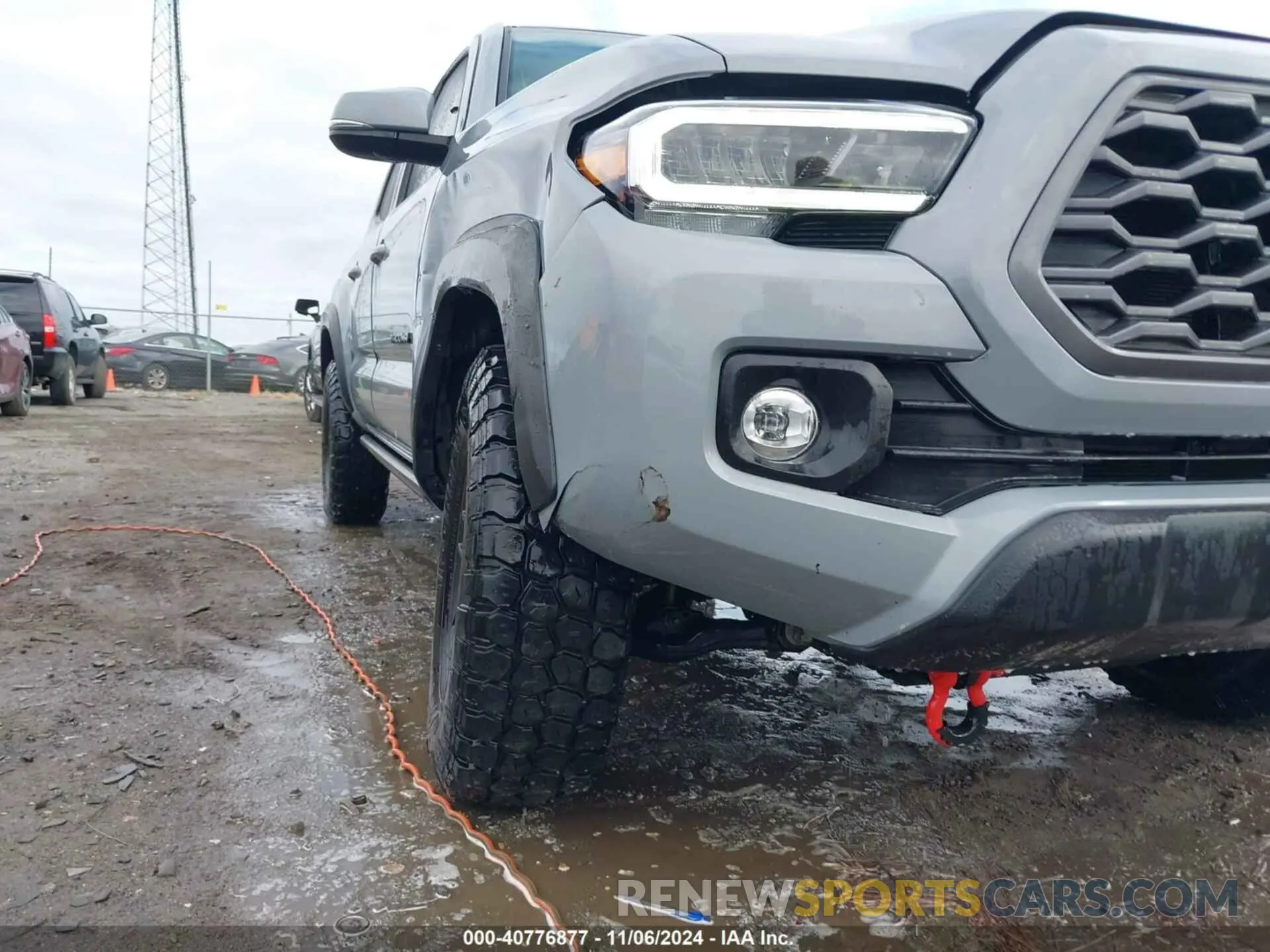 6 Photograph of a damaged car 5TFCZ5AN4MX254155 TOYOTA TACOMA 2021