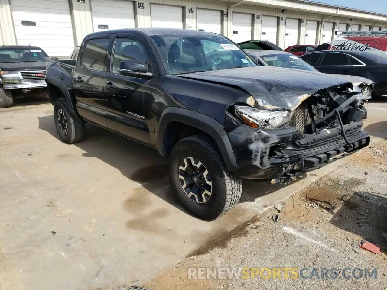 1 Photograph of a damaged car 5TFCZ5AN4MX264247 TOYOTA TACOMA 2021