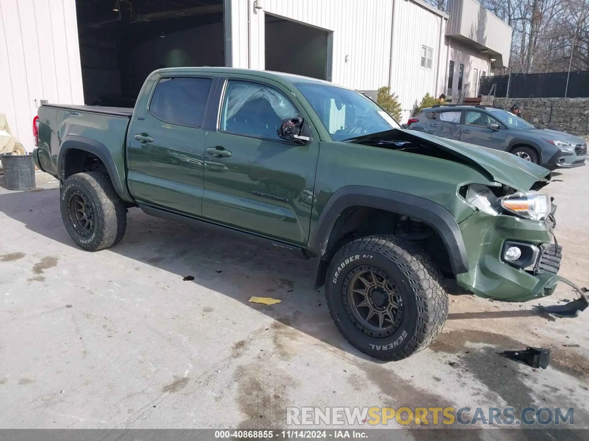 1 Фотография поврежденного автомобиля 5TFCZ5AN4MX266001 TOYOTA TACOMA 2021