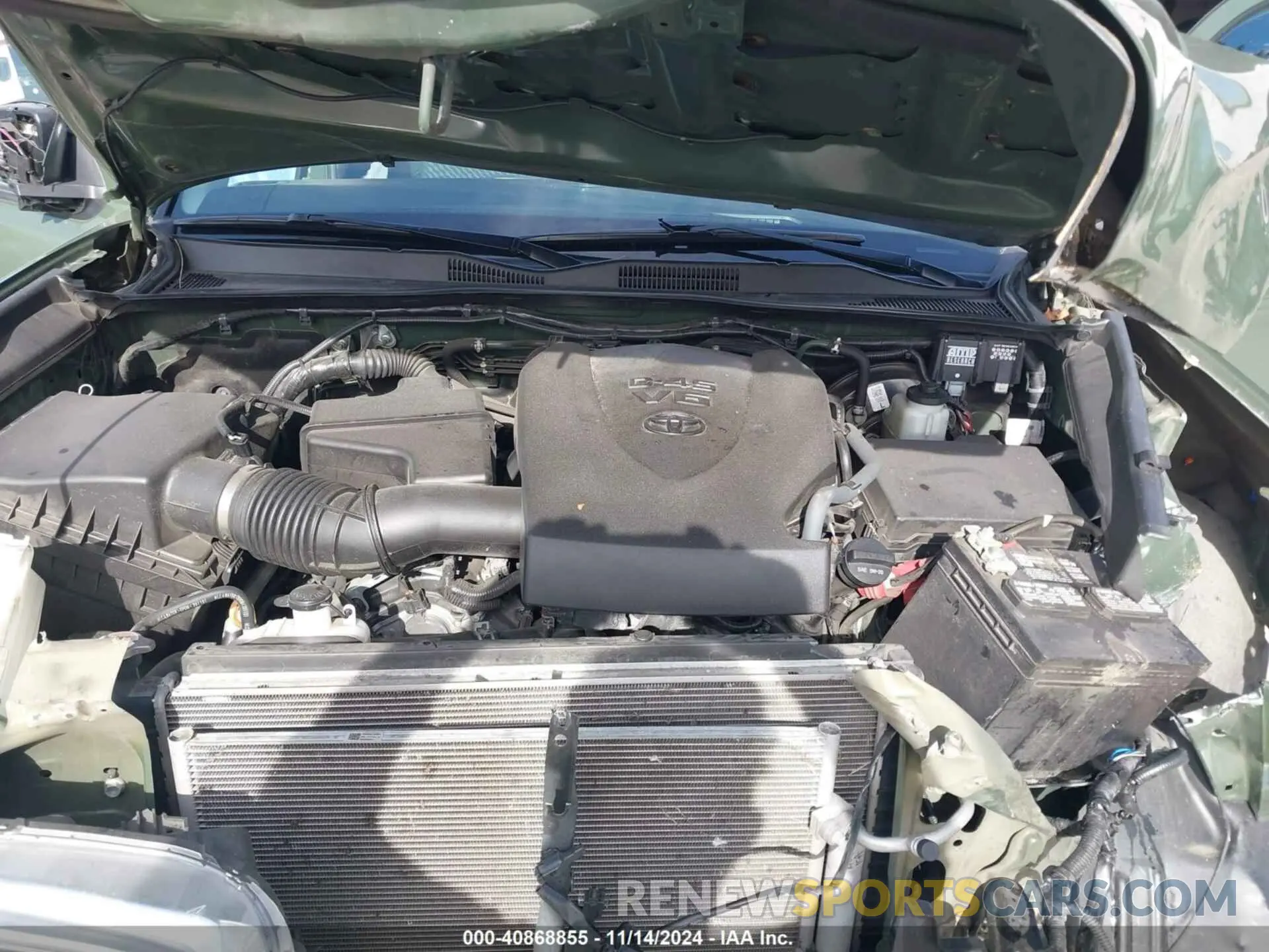 10 Фотография поврежденного автомобиля 5TFCZ5AN4MX266001 TOYOTA TACOMA 2021