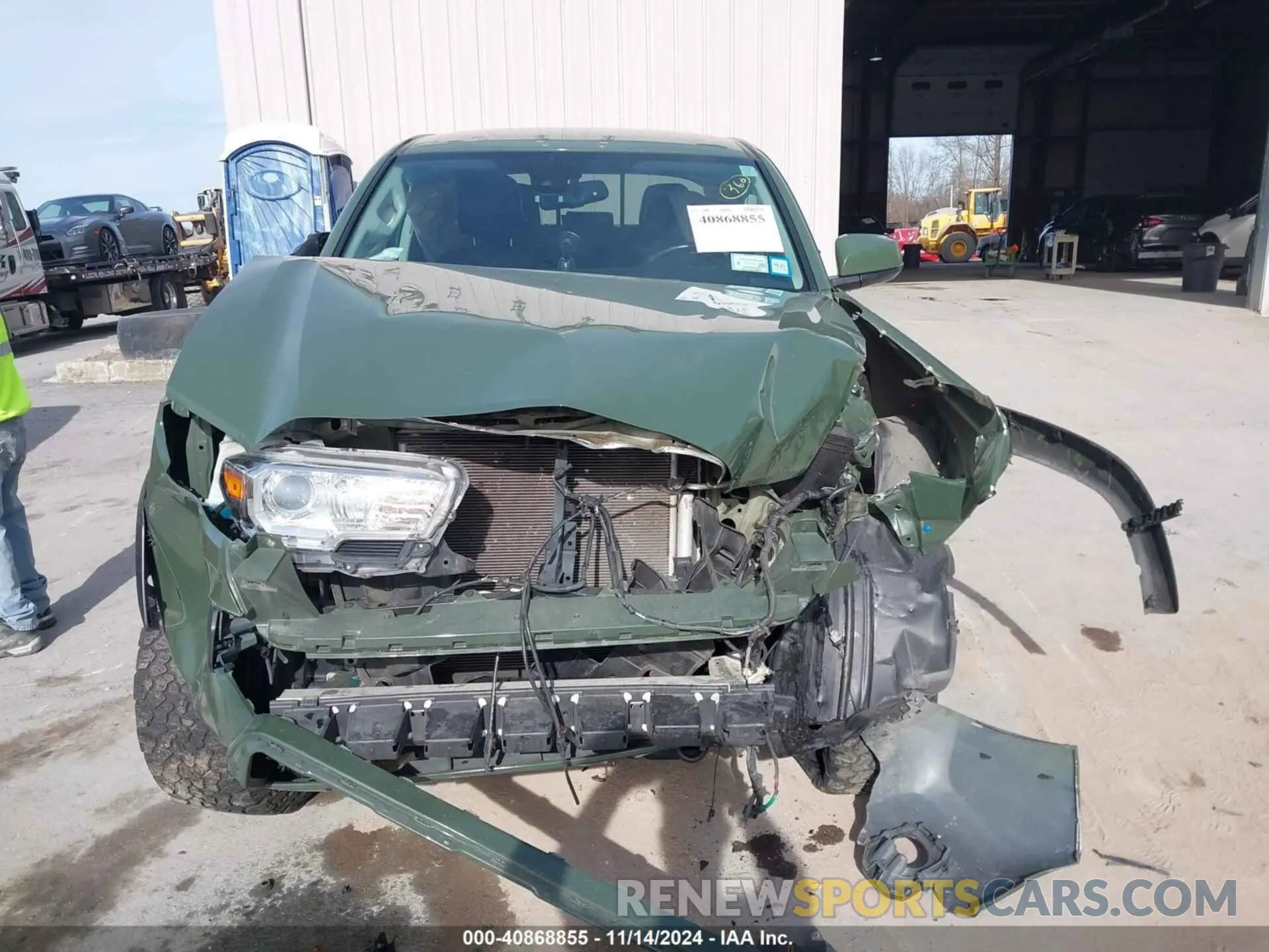 12 Фотография поврежденного автомобиля 5TFCZ5AN4MX266001 TOYOTA TACOMA 2021
