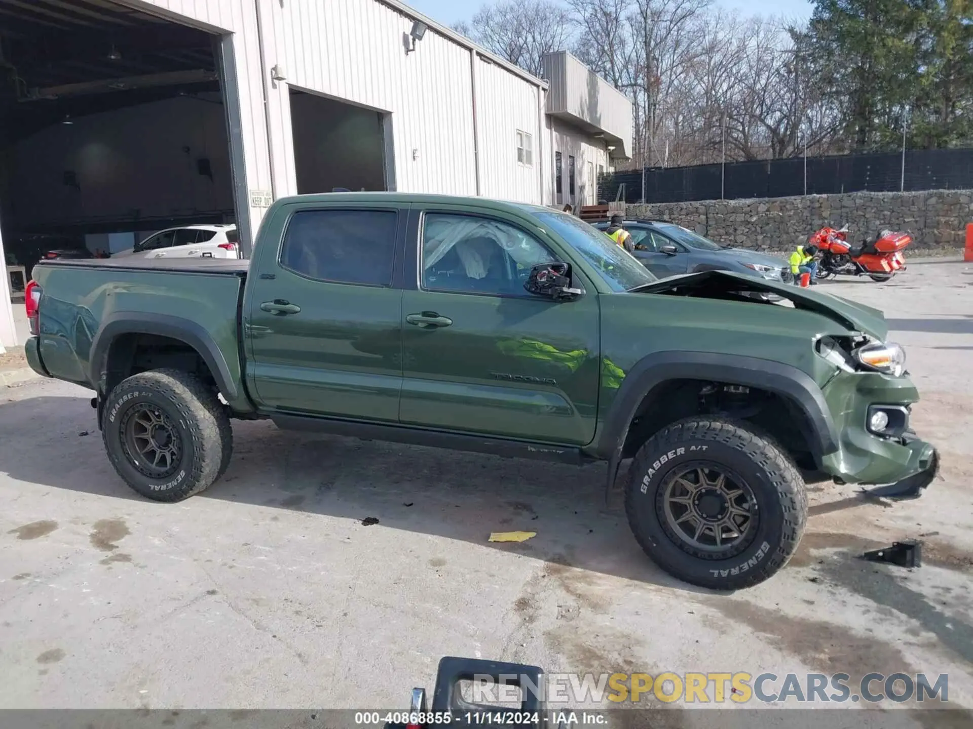 13 Фотография поврежденного автомобиля 5TFCZ5AN4MX266001 TOYOTA TACOMA 2021